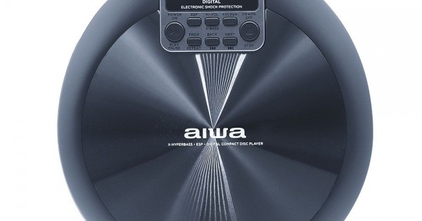 Aiwa Walk Reproductor de CD/MP3 Rojo